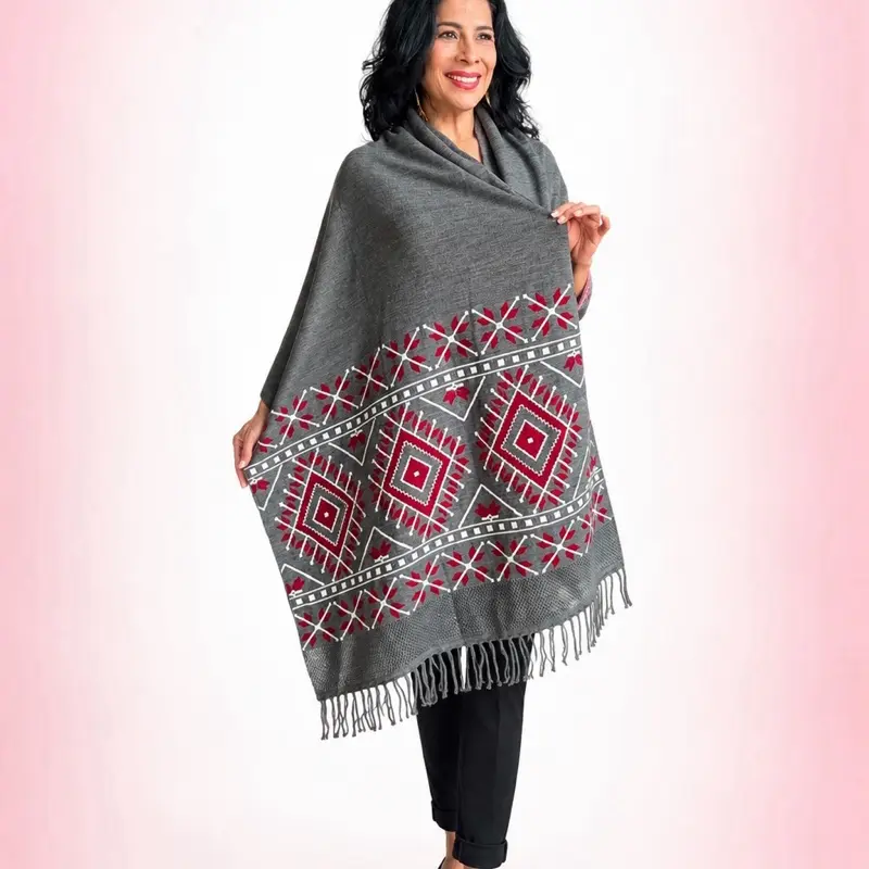 Rebozos de $35 Artisanal Handcrafted in Mexico One of a Kind Designs Versatile for Casual and Formal wear Scarf Shawl Wrap - rebozo artesanal mexicano