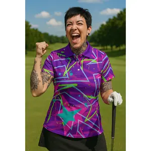 Skater Girl Women's Polo Shirt | Birdseye