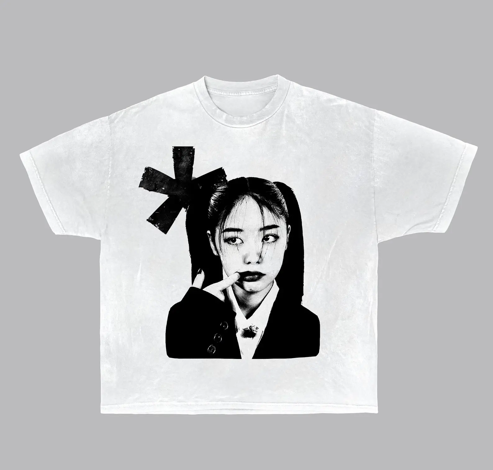 Attitude Tee, graphic, men, women, unisex, y2k, fashion, streetwear, 100% cotton, screen print, crew neck, short sleeve, t-shirt Clothing Fitted