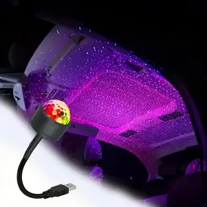 Car Atmosphere Starry USB Light, Create a Magical Night Sky, Perfect Car Accessory Led Ambient Light for Parties, Bars, Ktv, Bedrooms, Festivals, Car Decorative Light