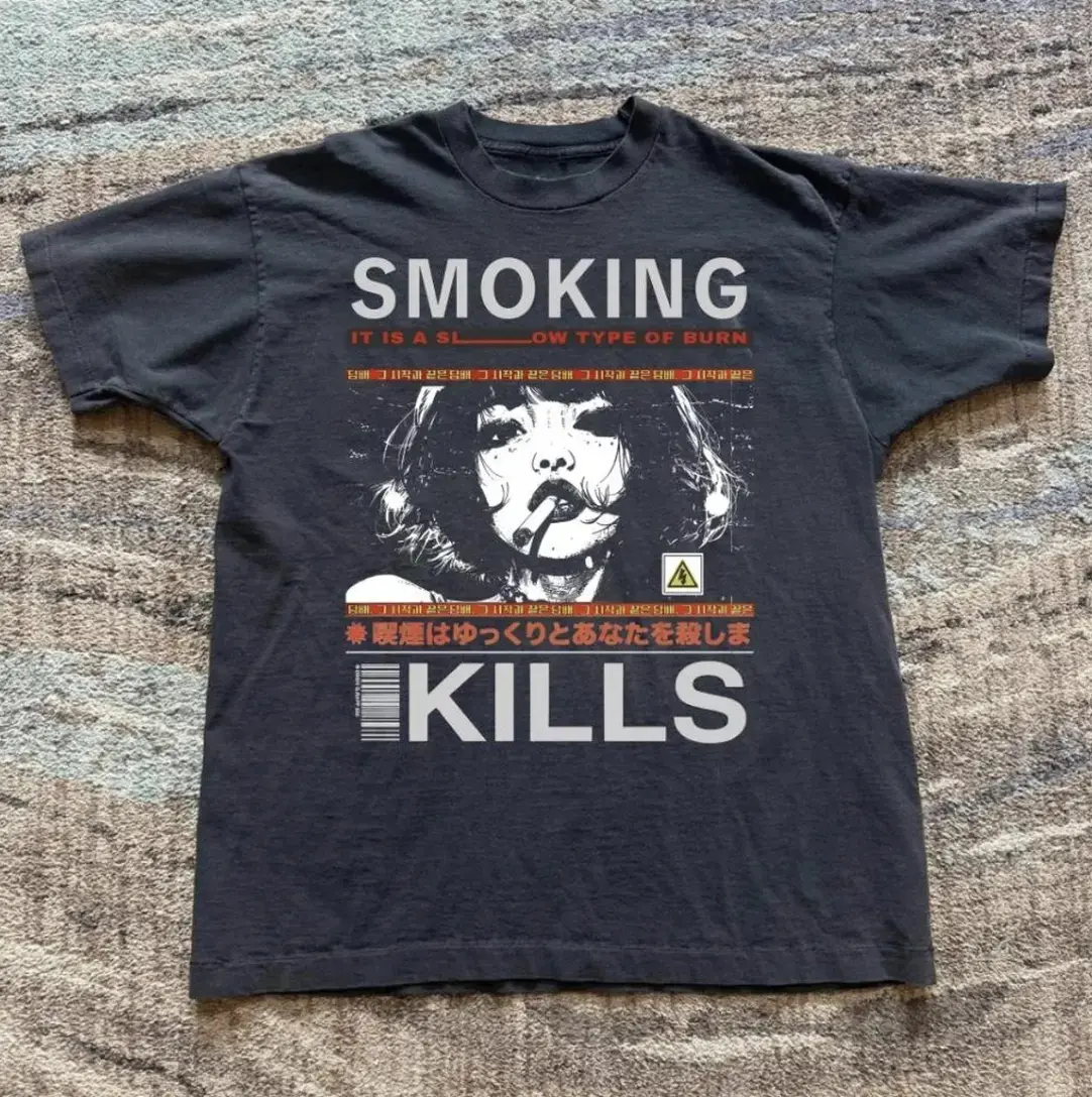 Girl Smoking Kills T-Shirt, Y2k Tee, Gifts Shirt, Unisex Vintage Graphic Tees Gothic Grunge Y2k Emo Scene Amity Affliction Style Clothes Men Women Streetwear