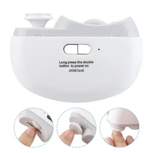 Electric Nail Clipper | Smart Electric Nail Clipper With Anti-Pinch, Nail Polishing, Illumination, And Grinding Functions. Suitable For All Ages. Portable And Long Battery Life. High-end Packaging, Ideal As A Gift. Halloween