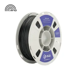 QIDI TPU-GF Filament 1.75mm, Glass Fiber Reinforced TPU 3D Printer Filament, Shore Hardness 67D, High Impact & Heat Resistance, Compatible with Most FDM 3D Printers, 1kg Spool (2.2lbs)