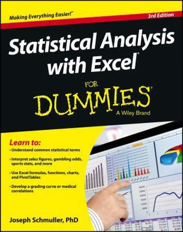 USED-Statistical Analysis with Excel For Dummies by Joseph Schmuller (Paperback)