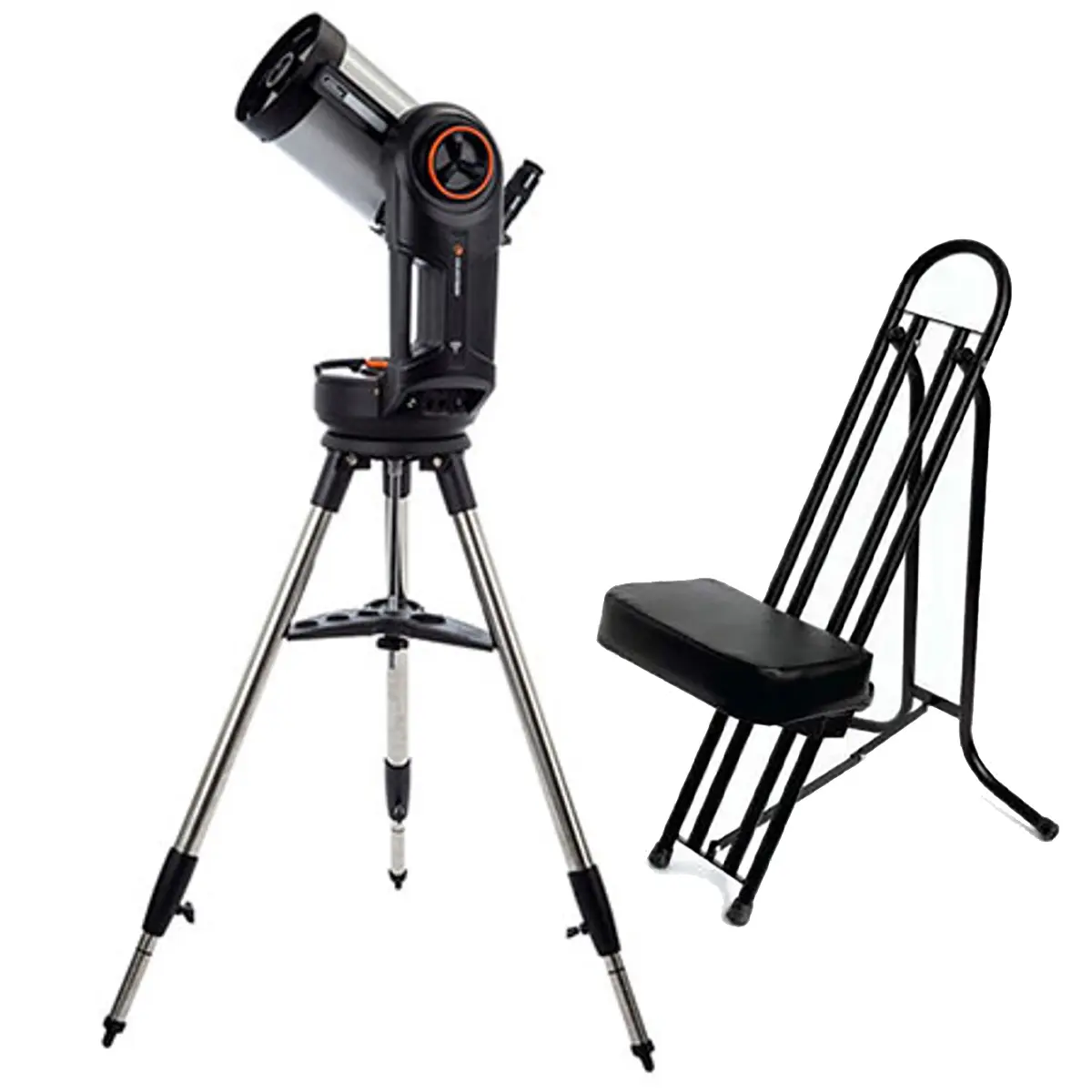 Celestron NexStar Evolution 6 150mm f/10 Schmidt-Cassegrain Telescope with Astronomy Chair