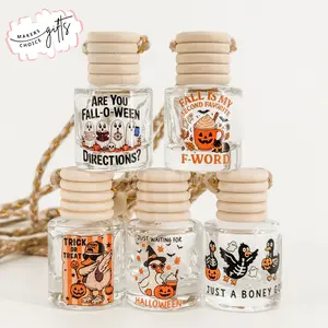 Fall Scented Car Air Freshener Long Lasting Scented Diffuser for Rearview Mirror Clean Ingredients & Practical Gift
