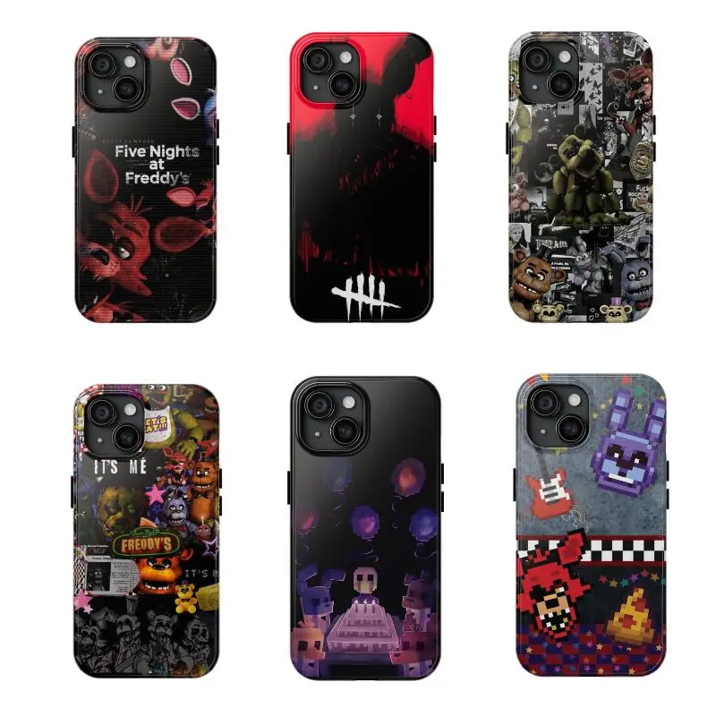 Five Nights At Freddy 2 Phone Case, Suitable for iPhone 17-11 Pro Max/Plus and  Samsung Galaxy S23-25