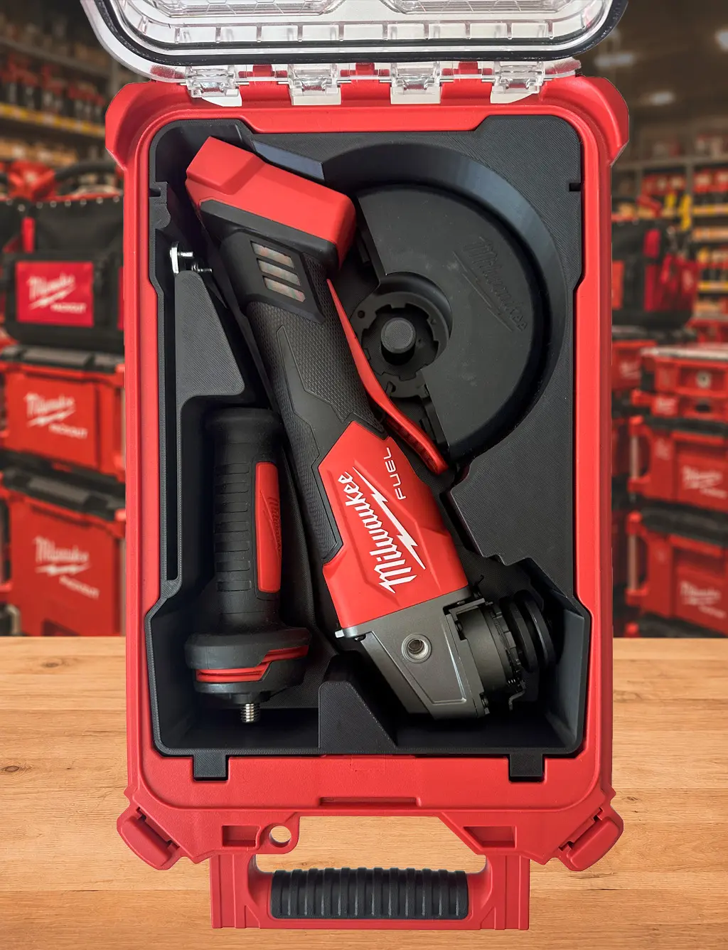 Insert for Milwaukee M18 FUEL 4-1/2" & 5" Grinder 2880-20 | Fits Milwaukee PACKOUT 48-22-8435 | Holds Wrench, Guard & Side Handle | Insert Only