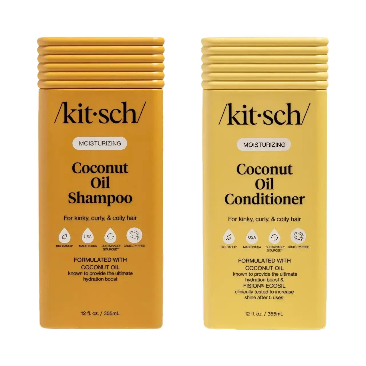 Kitsch Moisturizing Coconut Oil Shampoo & Conditioner Combo Kitsch Moisturizing Coconut Oil Shampoo & Conditioner Combo