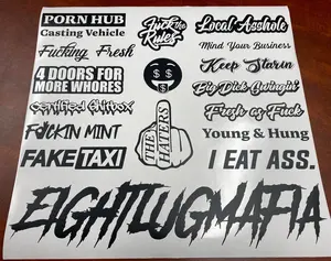 MEGA Sticker Pack - Custom Decal Bumper Stickers, Window Graphic, Car Truck, SUV, Office, Motorcycle, Cooler, Yeti, Funny, Tools, DIY