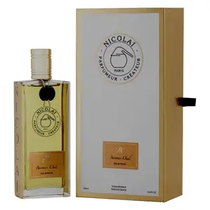 Nicolai Parfumeur Incense Oud Unisex EDP Spray - 3.4 fl oz, New in Box, Amber Warm Spicy Scent, Aromatic Fragrance, Edp Perfume Fragrance