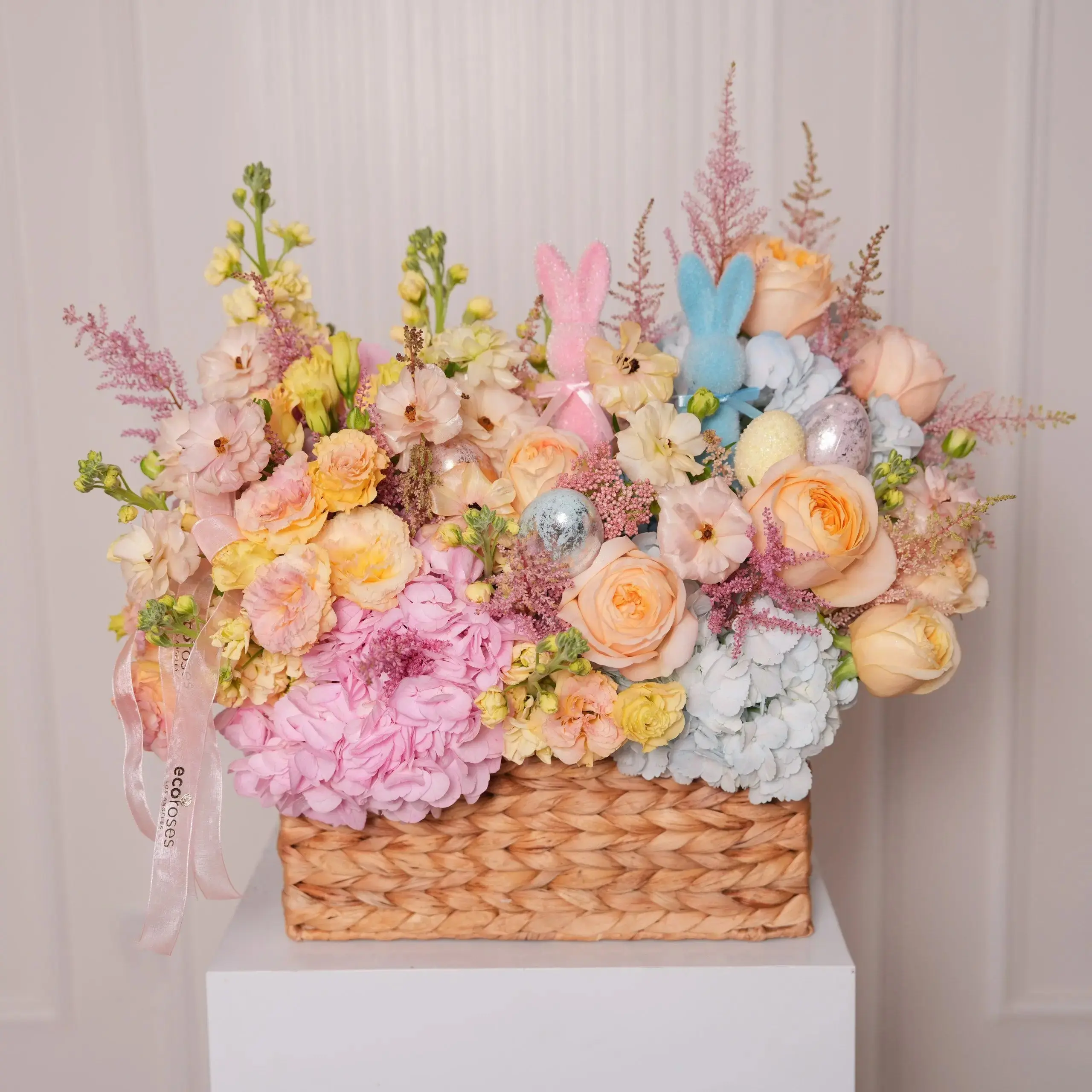 Easter Bunny & Pastel Basket