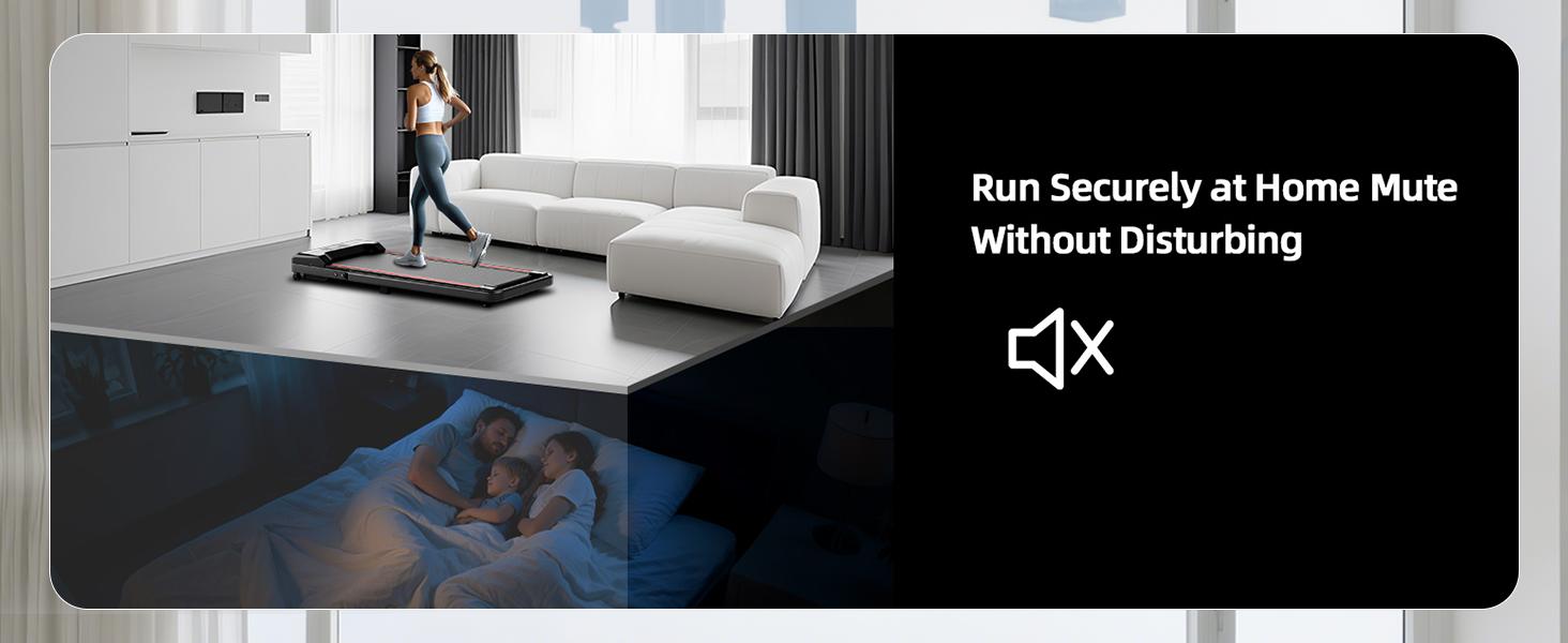 3.0 HP Under Desk Walking Pad Treadmill with Handle Bar- Portable Remote Control Treadmill with LED Display,Walking/Jogging/Running Machine for Home & Office