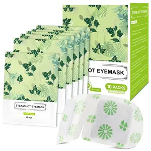 10 Packs Steam Eye Mask, Wormwood Steam Eye Masks Disposable, Self-Heating Relief Heated   Mnswand
