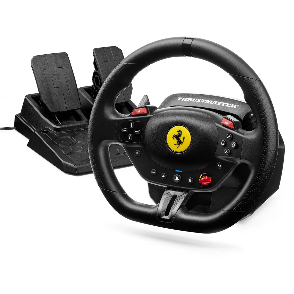 Thrustmaster T98 Ferrari 296 GTB Racing Wheel and T2PM Pedal Set for PlayStation 4, PlayStation 5 and PC
