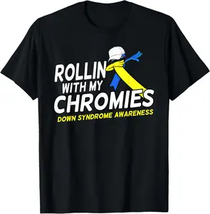 100% Cotton Down Syndrome Awareness Shirts T21 Day for T-Shirt