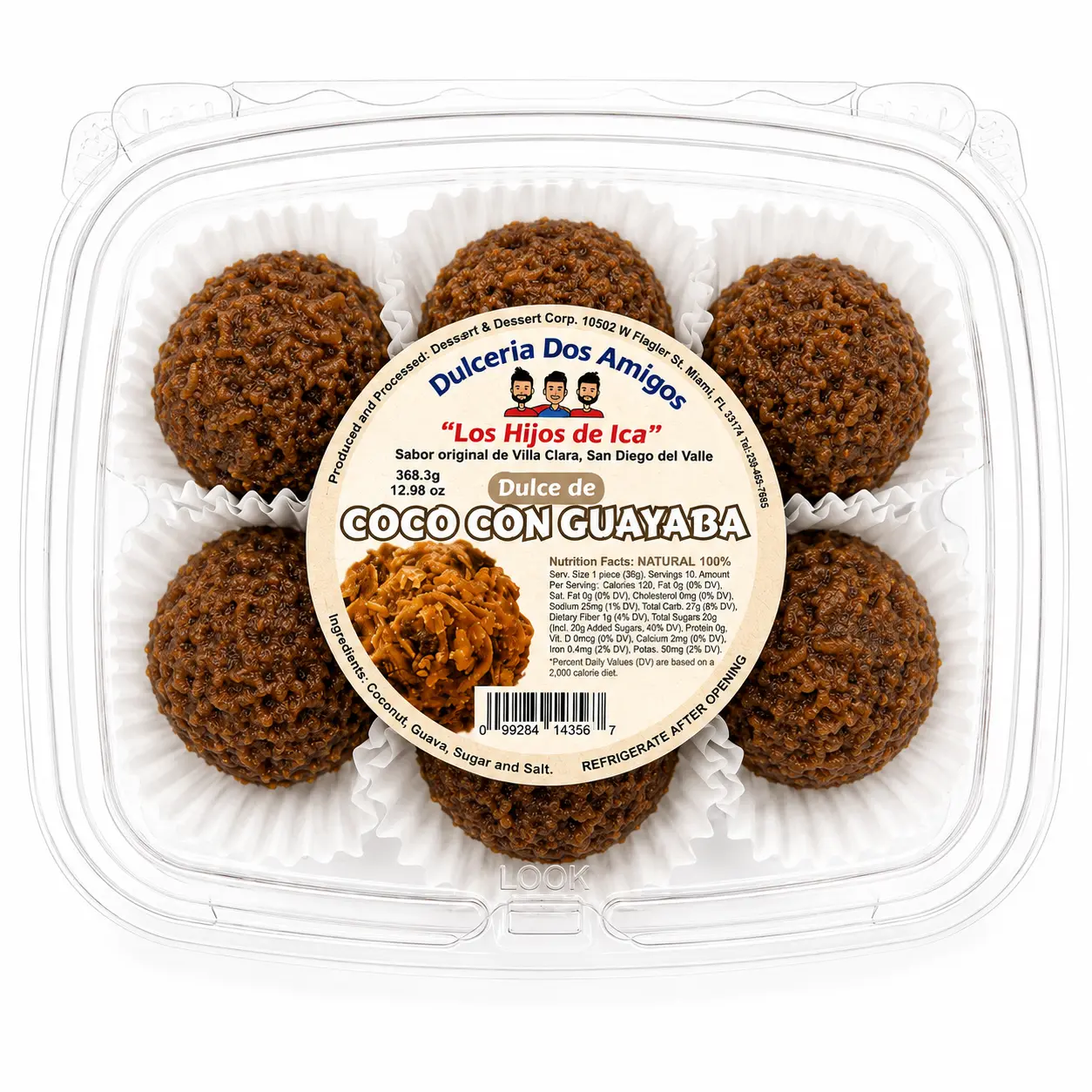 Dulce de Coco con Guayaba