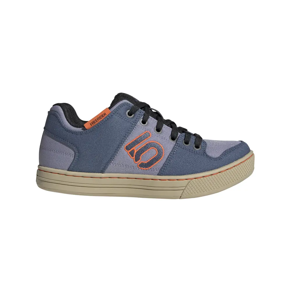adidas Womens Freerider Canvas Cycling Cycling Sneakers Shoes - Blue