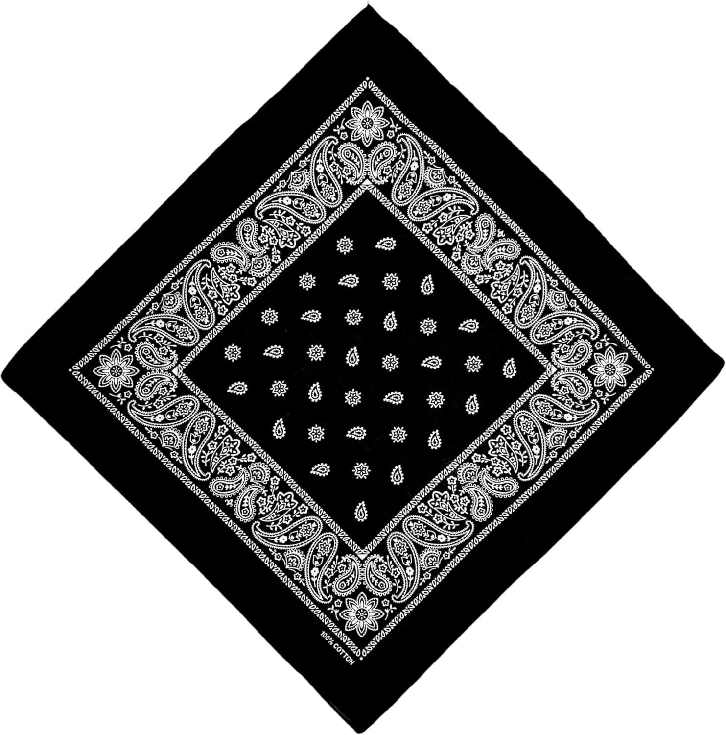 Bandana Single Pack & Double Pack Cotton for Men and Women 22 Inch