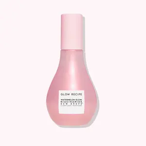 Glow Recipe Jumbo Watermelon Glow Niacinamide Dew Drops 80mL, Brightens & Hydrates Skin, Lightweight Glow Serum