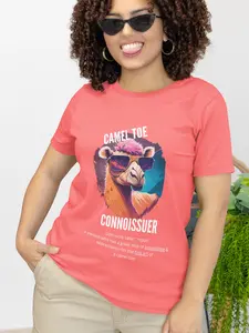 Camel Shirt Crew Neck