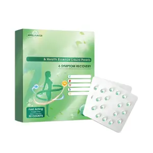 Natural Dietary Supplement LIQUID PEARLS 32 Capsules per Box Boosts Immunity & Replenishes Energy for Gut Health