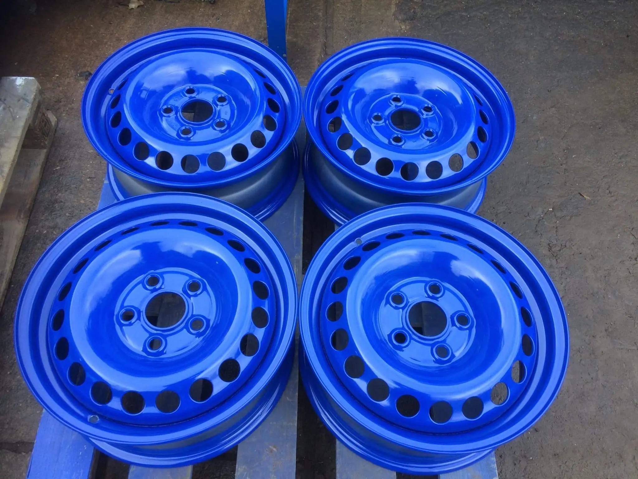 RAL 5002 Ultramarine Blue Powder Coating Paint 1 LB RAL 5002 Ultramarine Blue Powder Coating Paint 1 LB