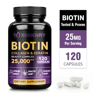 Biotin Collagen & Keratin 25,000mcg - for Hair, Skin, Nails, Bones &Joint Healthcare Fitness