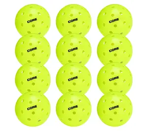 CORE Pickleball Outdoor Neon Balls - 12 Pack
