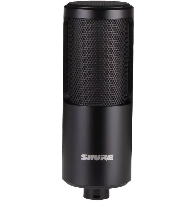 Shure SM4 Studio Recording XLR Microphone - The Home Studio Condenser Mic for Soft Vocals to Loud Instruments with Mix-Ready Audio Preamp Parametric Preamp