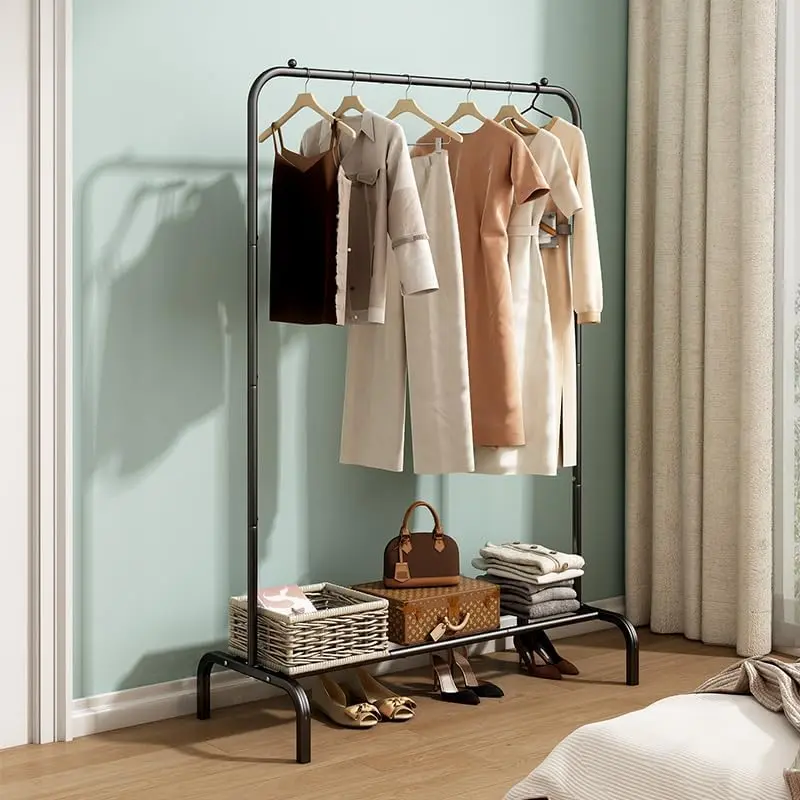 SORCEDAS Clothes Hanger Rack - Bedroom Clothes Rack Organizer, Hangable Home Storage Utility Organizer for Laundry & Accessories