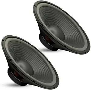 5 CORE 12 Inch Woofer Speakers Pair 1200W Peak 4 Ohm Pro Audio DJ Replacement 2 Pieces Passive Bass Speaker Car Subwoofer w 1.25" CCAW Voice Coil 23 Oz Magnet