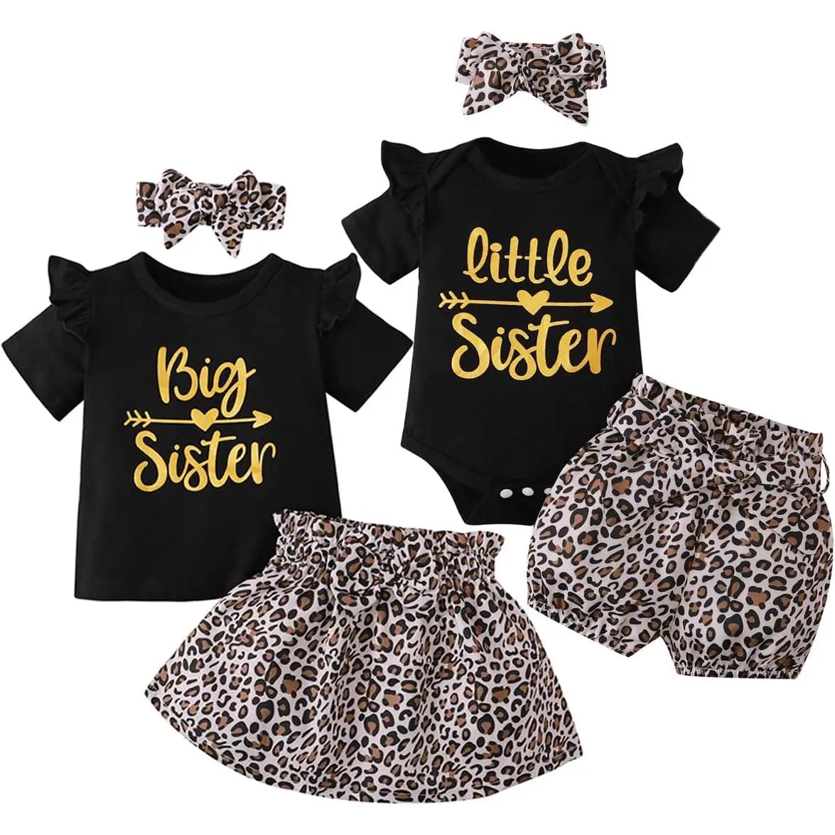 Big Sister Little Sister Matching Outfits Matching Sister Outfits Matching Outfits for