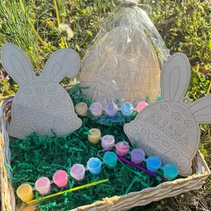 Personalized Easter bunny paint kits Personalized Easter bunny paint kits