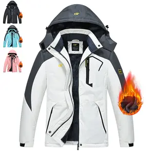 Women's Waterproof Ski Jacket Warm Winter Snow Coat Mountain Windbreaker Hooded Raincoat Jacket