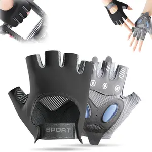 Breathable Workout Gloves for Men & Women, Weight Lifting Gloves with Padded, Grip, Full Palm Protection, Gift for Gym Exercise, Cycling, Weightlifting Training, Fitness, Black, Pink, Size