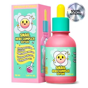 Smilebloom KKOCH Snail Mucin 85% Face Serum - Official Product Age-Defying Hydrating Face Serum Snail Moisturizer w/ Collagen & Peptide (1.69 fl oz)