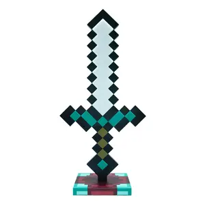 Diamond Sword Lamp PLUS Edition 11 Light Effects USB Powered LED Technology for Home Bedroom Living Room Office Color Changing Night Light Ornament