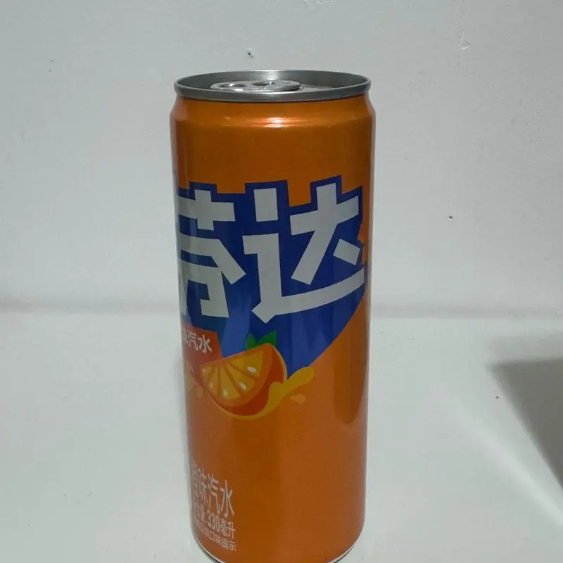 CHINESE FANTA ORANGE CAN
