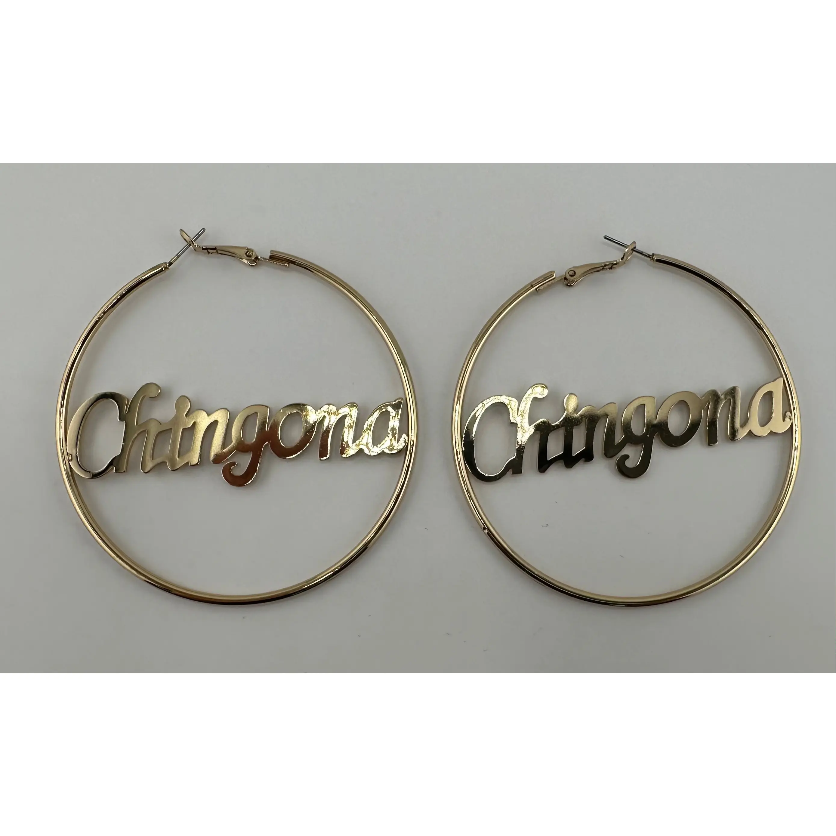 Big Hoop Earrings- CHINGONA