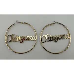 Big Hoop Earrings- CHINGONA