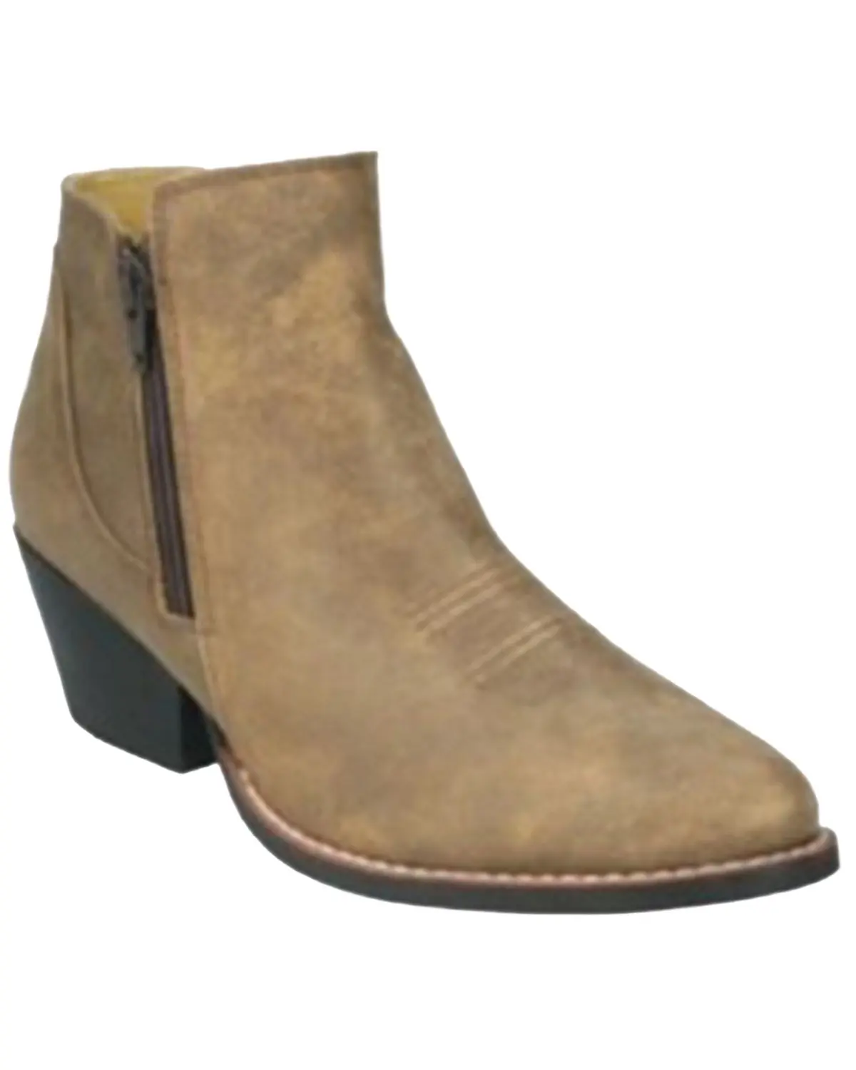 Smoky Mountain Women's Women'S Emily Distressed Western Booties Round Toe - 6321