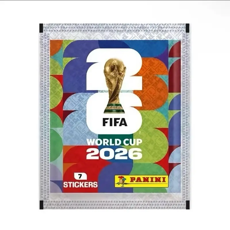 10 Packs Lot Panini FIFA Soccer World Cup 2026 Official Stickers - 7 Players Per Pack