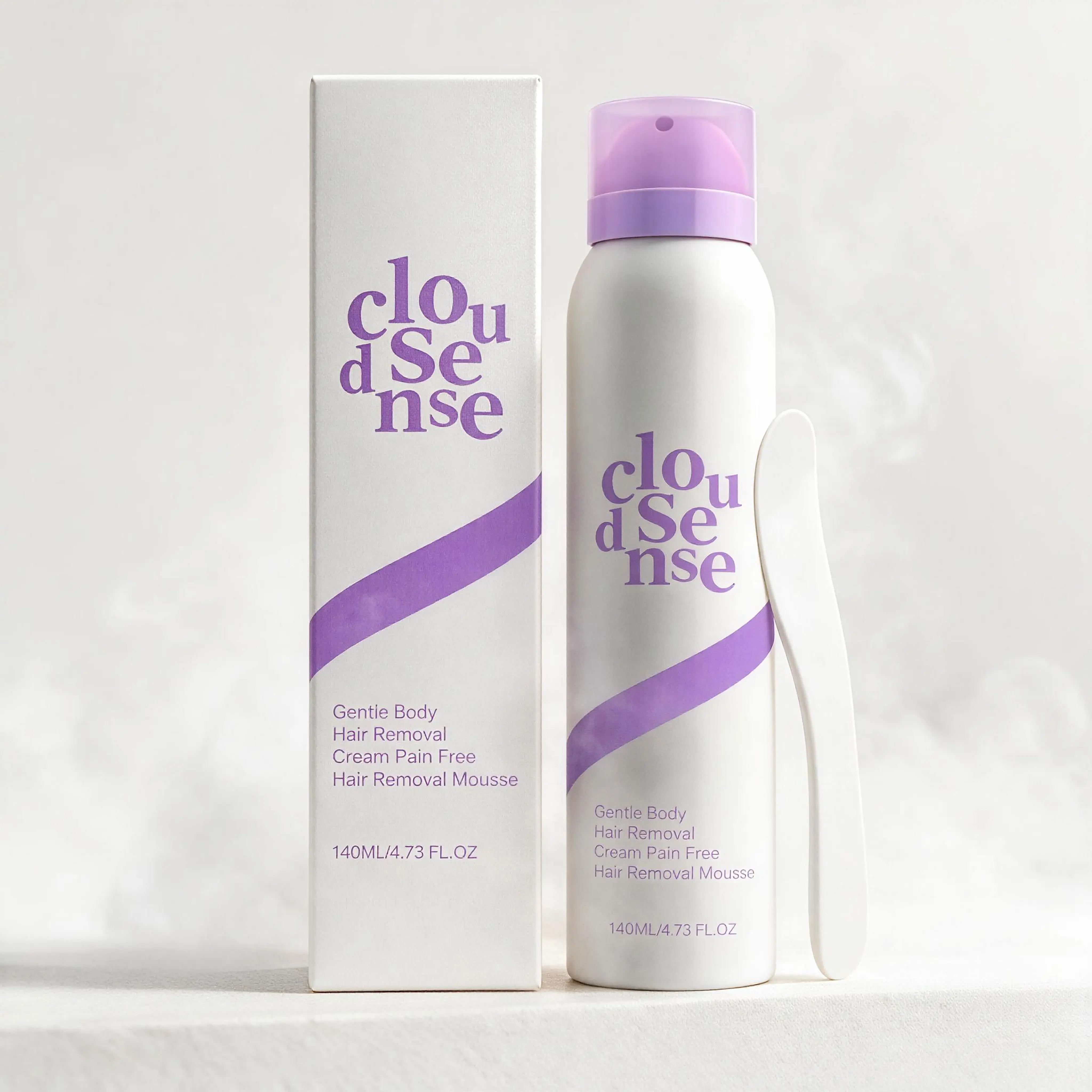 Gentle Sensitive Skin Depilatory Foam Mousse, Citrus Scent Hair Remover Infused Aloe Vera & Hyaluronic Acid, Safe for Bikini Zone, Underarm and Legs for Men Women