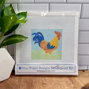Rooster Needlepoint Kit