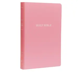 KJV Holy Bible: Gift and Award, Pink Leather-Look, Red Letter, Comfort Print: King James Version Imitation Leather – March 28, 2017