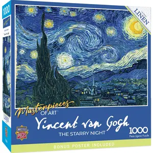 MasterPieces of Art - The Starry Night 1000 Piece Puzzle