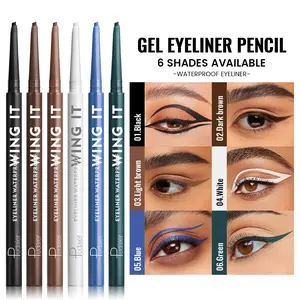 Long Lasting Waterproof Eye Liner Pen, Precision Control Makeup Tool for Smooth Application in Busy Morning Routines