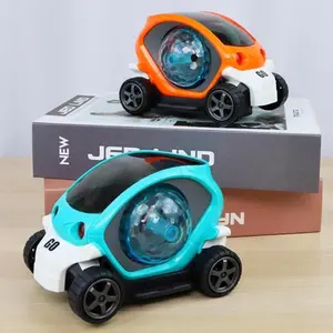 3D Rotating Luminous Music Car, Automatic Special Music & Lighting Toy Car, Electric Universal Rotating Colorful Music Car Gift, Gift for Boyfriend, Play Car, Car Toys, light up cars, light up toys for toddlers 1-3