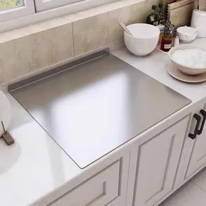 Extra Large 304 Stainless Steel Cutting Board – Heavy-Duty, 19.7"x19.7", Use for Chopping, Baking or As a Coffee Maker / Kettle Mat